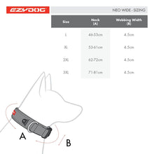 Lataa kuva Galleria-katseluun, EZYDOG KAULAPANTA LEVEÄ - SININEN